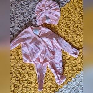 Pink Set with Turban